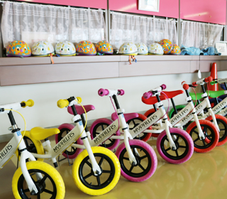 高知県初！キックバイクが遊べる広場